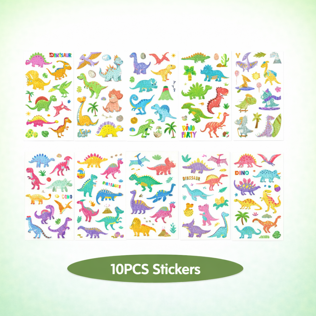 Kit Anniversaire Dinosaure Enfant – Décoration Complète avec Ballons Chiffres, Vaisselle (Assiettes, Gobelets), Cake Topper, Bracelets et Accessoires Fête