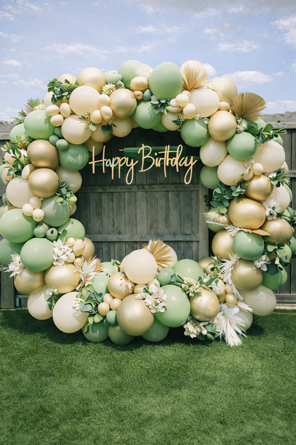 Kit Arche de Ballons Jungle Safari – Décoration Anniversaire Bébé & Enfant – Thème Animaux