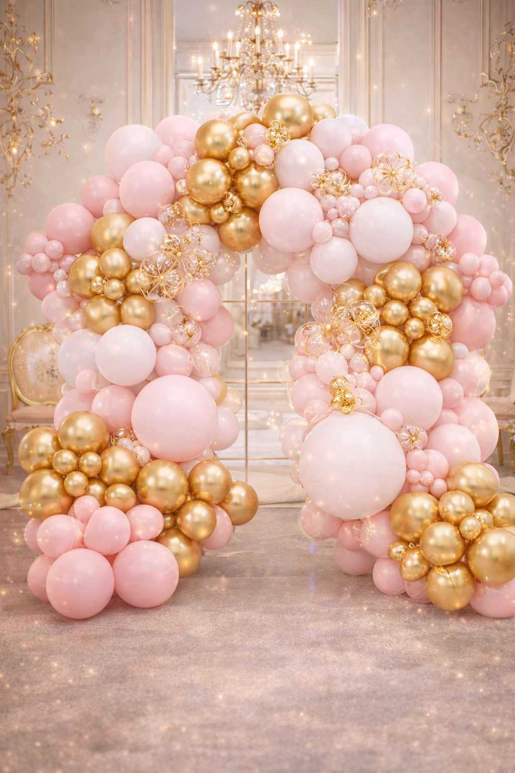 Kit Arche de Ballons Bohème 120 Pièces – Marron, Beige, Nude & Rose | Décoration Baby Shower, Mariage, Anniversaire
