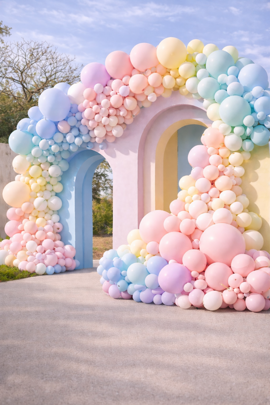 Kit Arche de Ballons Bohème 120 Pièces – Marron, Beige, Nude & Rose | Décoration Baby Shower, Mariage, Anniversaire