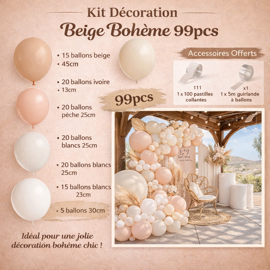 Kit Arche de Ballons Gender Reveal – Fille ou Garçon – Ballons Rose Bleu Or pour Baby Shower, Anniversaire ou Mariage
