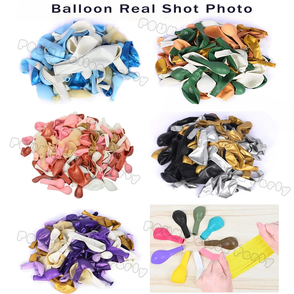 Kit Arche de Ballons Gender Reveal – Fille ou Garçon – Ballons Rose Bleu Or pour Baby Shower, Anniversaire ou Mariage